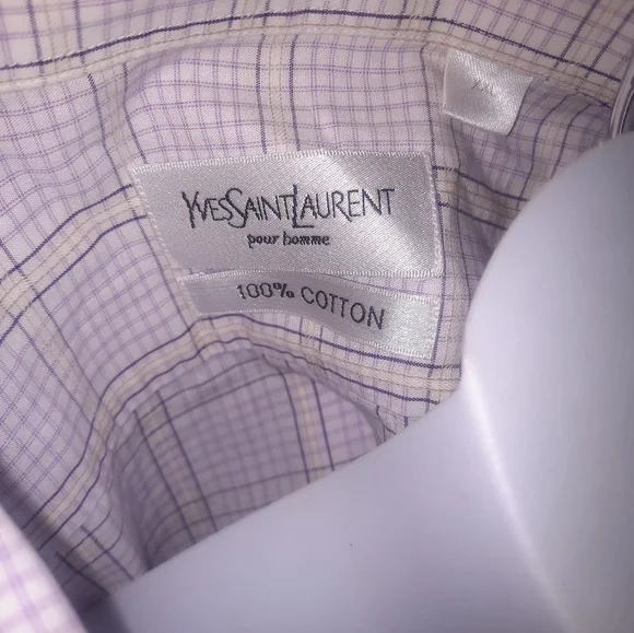 YSL long sleeve white monogram XXL - Picture 4 of 4